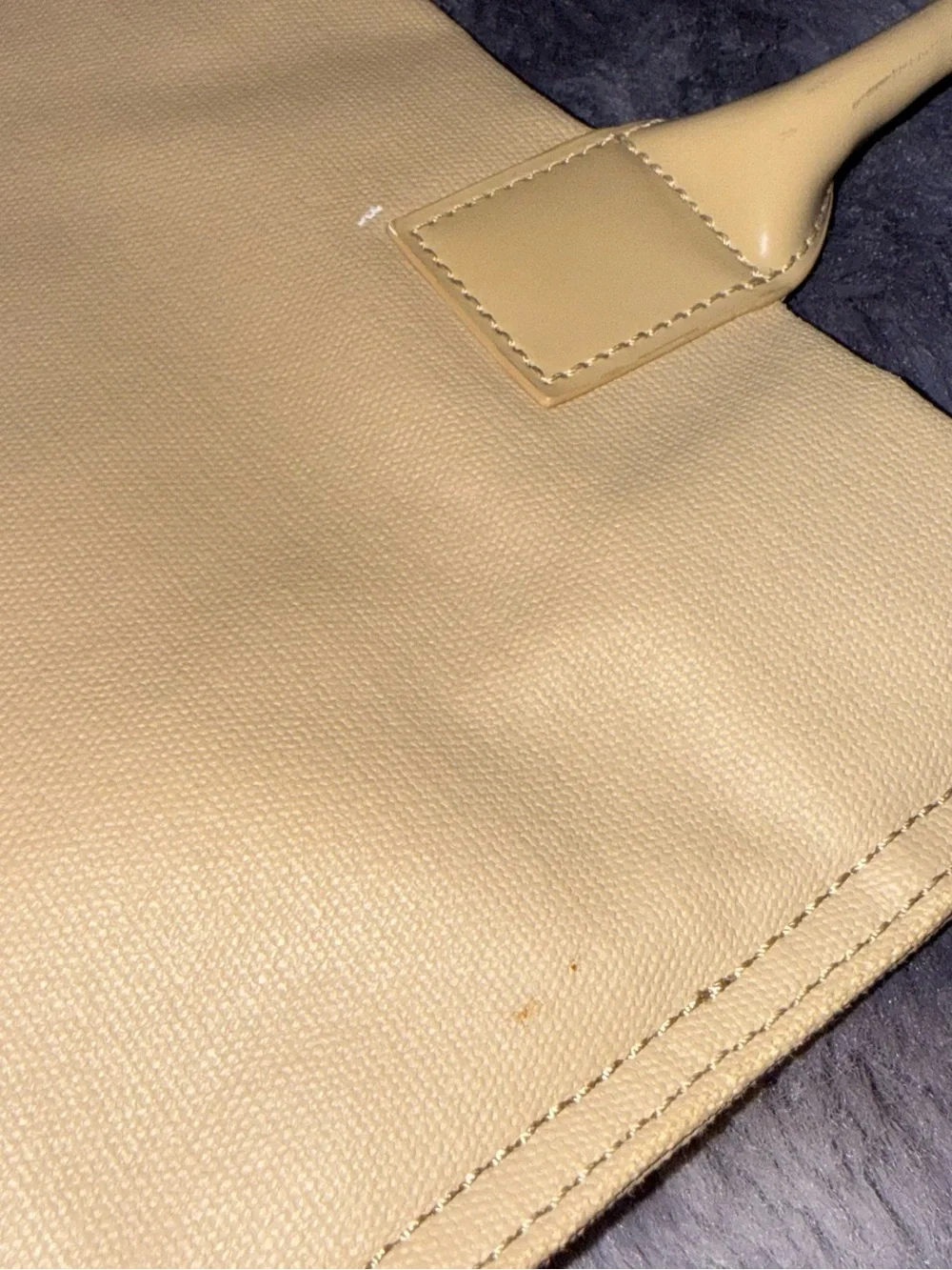 Tory Burch Tan  Logo Tote